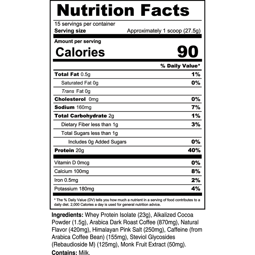 ProteinSeries Protein Coffee by Transparent Labs