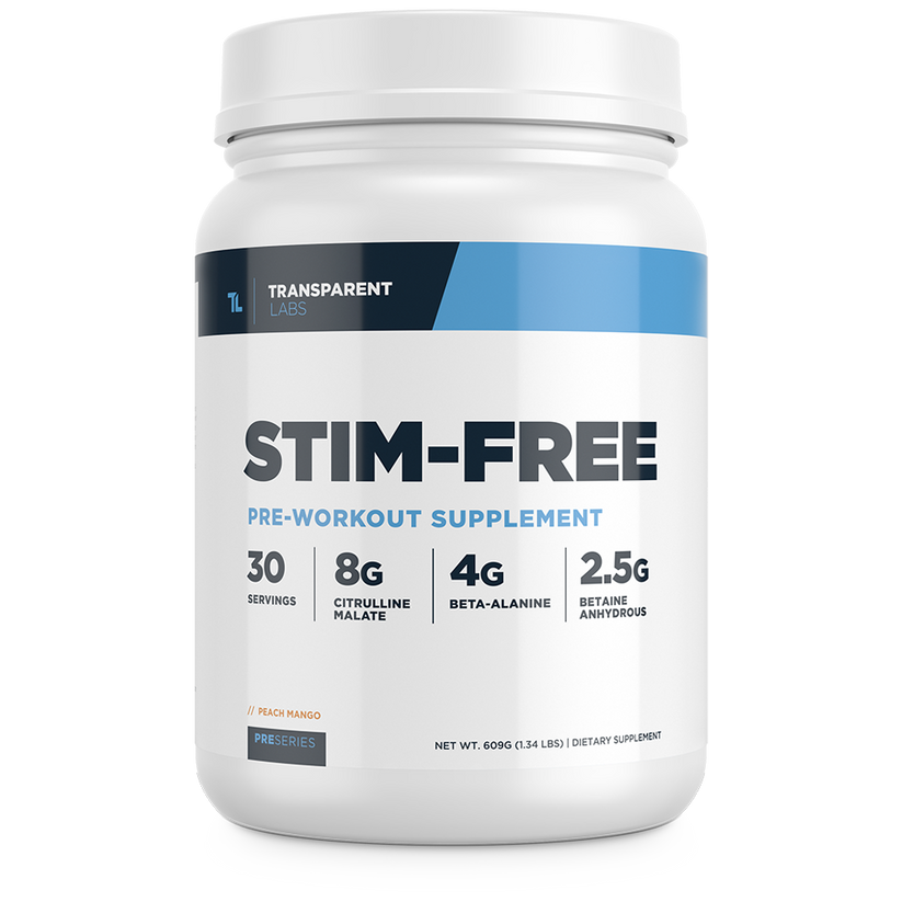 PreSeries Stim-Free Pre-workout by Transparent Labs - STORE PICKUP ONLY