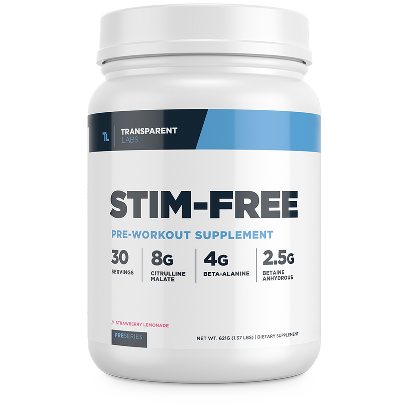 PreSeries Stim-Free Pre-workout by Transparent Labs - STORE PICKUP ONLY