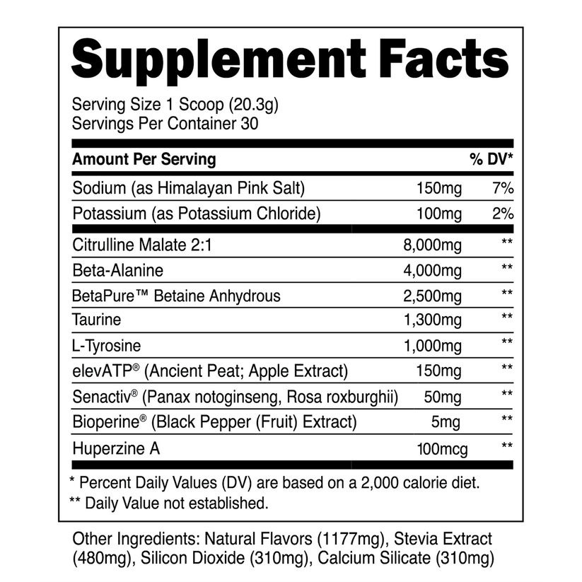 PreSeries Stim-Free Pre-workout by Transparent Labs - STORE PICKUP ONLY