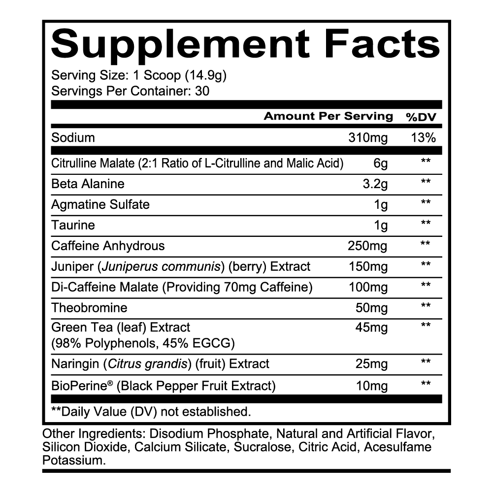 Total War Pre-workout Powder by REDCON1