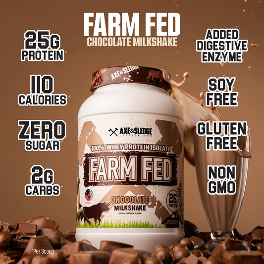 Farm Fed Protein by Axe & Sledge