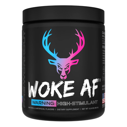 WOKE AF Pre-workout Powder by Bucked Up