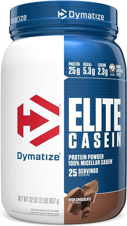 Elite Casein Protein Powder by Dymatize