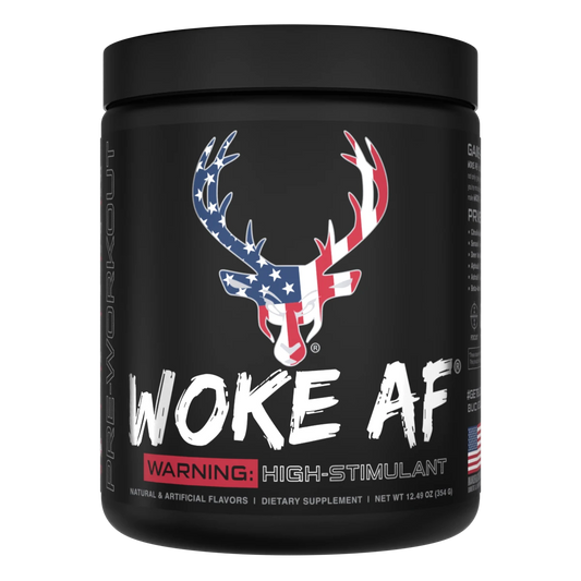 WOKE AF Pre-workout Powder by Bucked Up