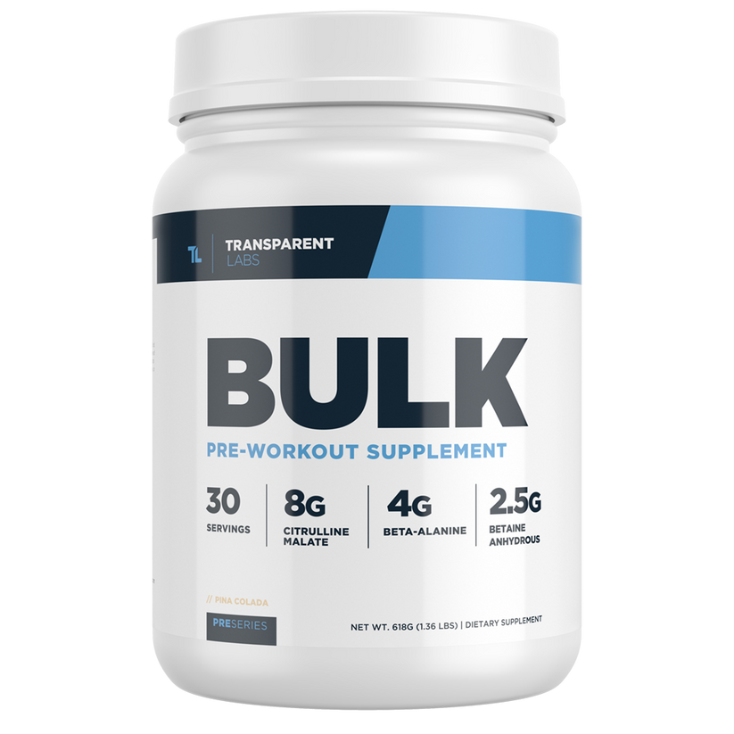 PreSeries Bulk Pre-workout by Transparent Labs - STORE PICKUP ONLY