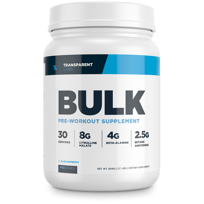 PreSeries Bulk Pre-workout by Transparent Labs - STORE PICKUP ONLY