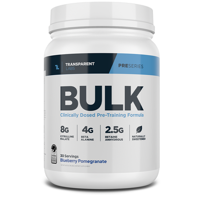 PreSeries Bulk Pre-workout by Transparent Labs - STORE PICKUP ONLY