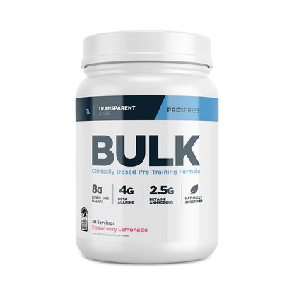 PreSeries Bulk Pre-workout by Transparent Labs - STORE PICKUP ONLY