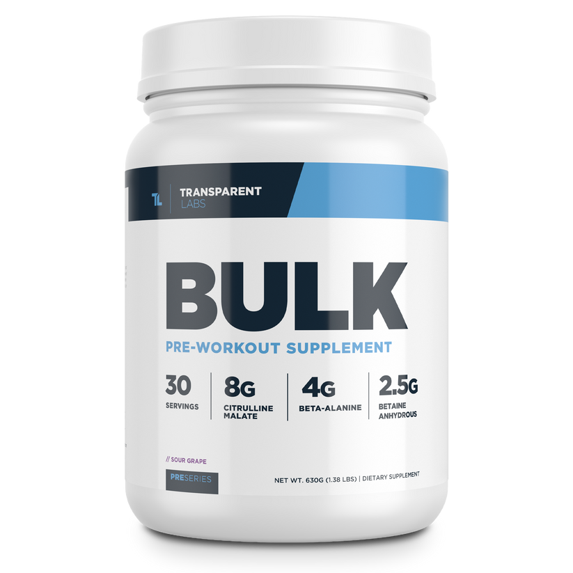 PreSeries Bulk Pre-workout by Transparent Labs - STORE PICKUP ONLY