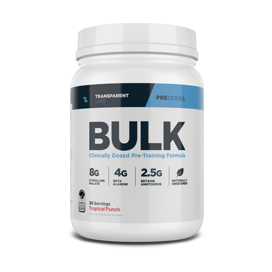 PreSeries Bulk Pre-workout by Transparent Labs - STORE PICKUP ONLY