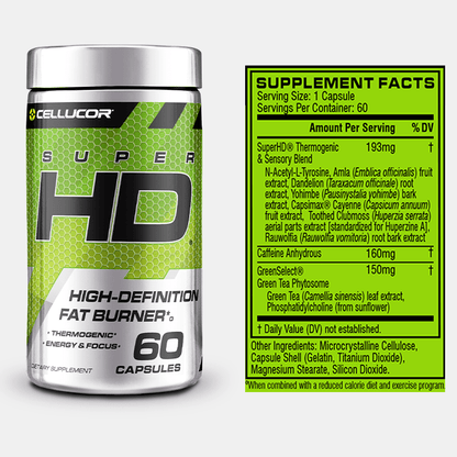 Super HD Fat Burner by Cellucor