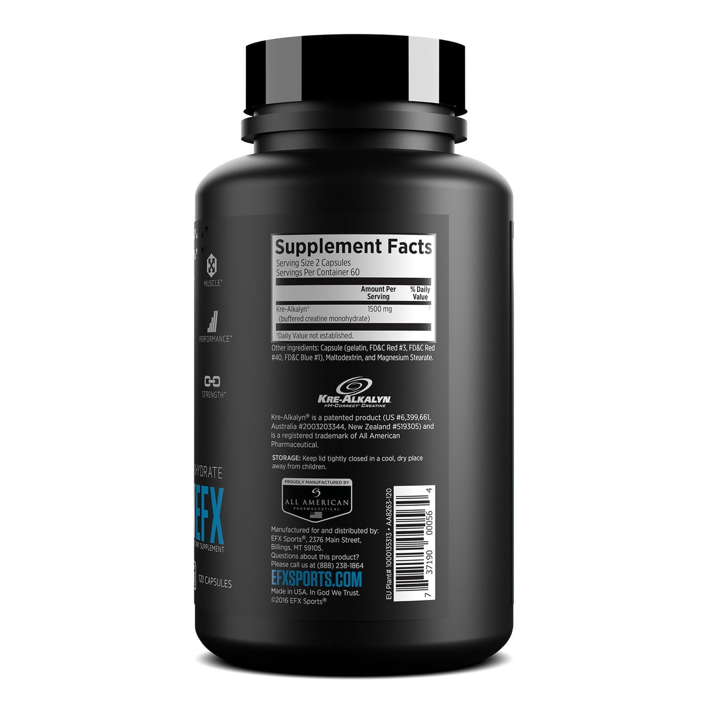 Kre-Alkalyn Creatine Monohydrate by EFX Sports