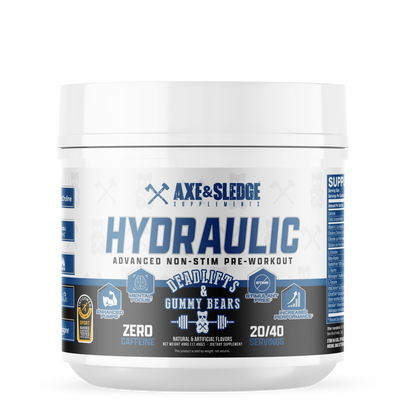 Hydraulic Stim-Free Pre-Workout by Axe & Sledge