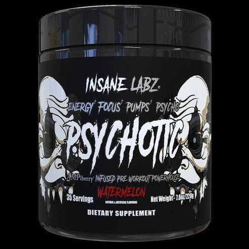 Psychotic Black Pre-workout Powder by Insane Labz