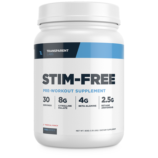 PreSeries Stim-Free Pre-workout by Transparent Labs - STORE PICKUP ONLY