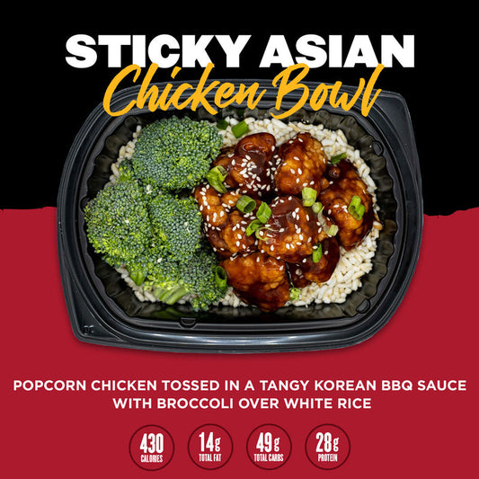 Sticky Asian Chicken Bowl - STORE PICKUP ONLY