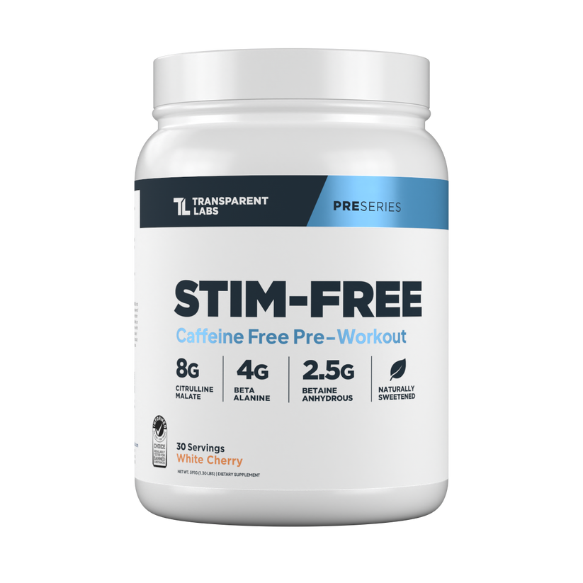 PreSeries Stim-Free Pre-workout by Transparent Labs