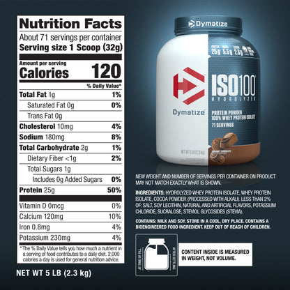 ISO 100 Protein Powder by Dymatize