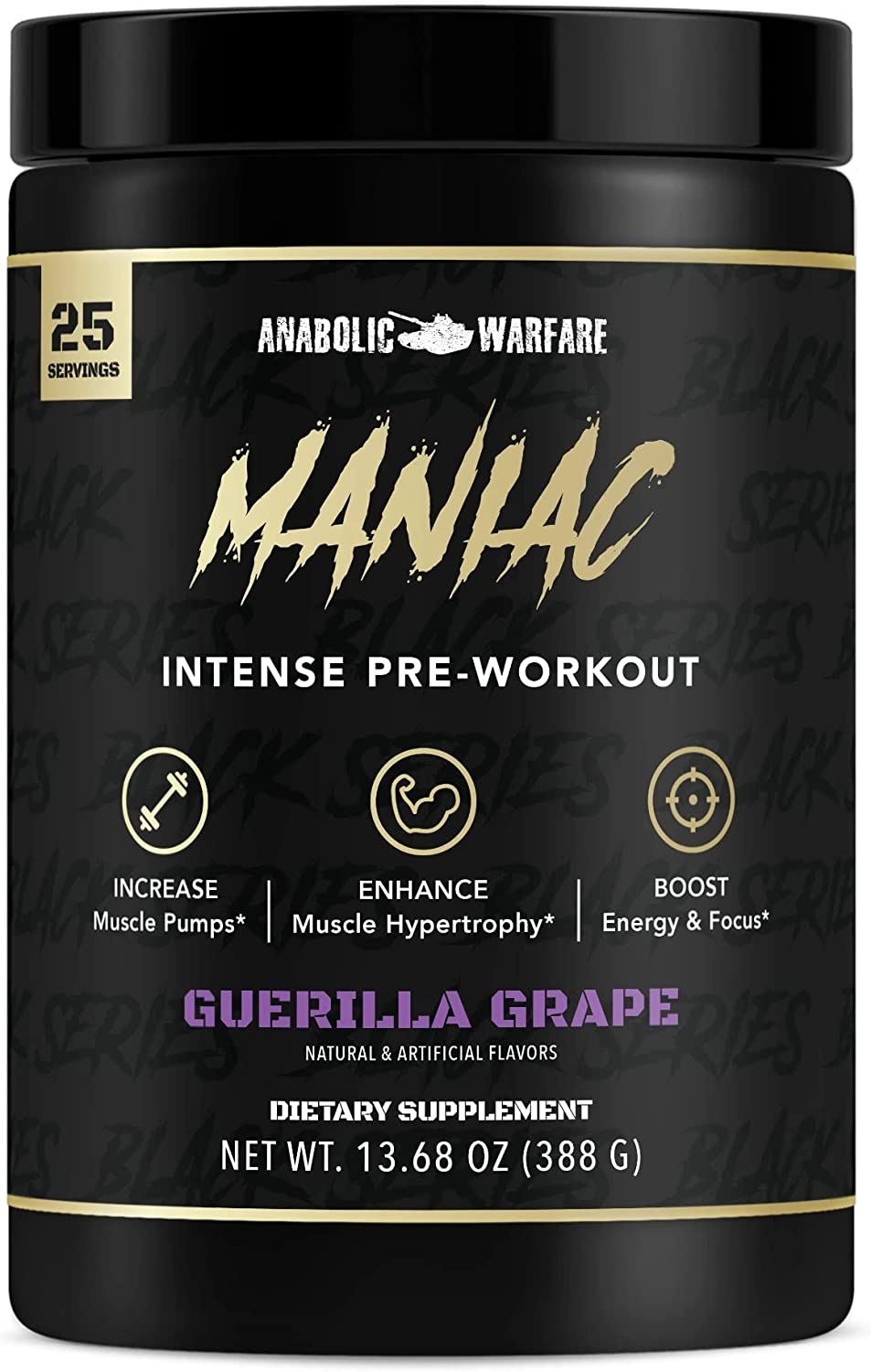 Maniac Pre-workout Powder by Anabolic Warfare